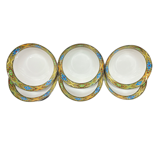 [2237] 6 Serving Bowls (Large Telet)