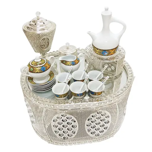 [5222] TL605 Oval Silver