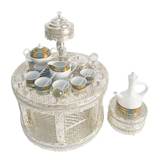 [5628] TT903 Circle Silver